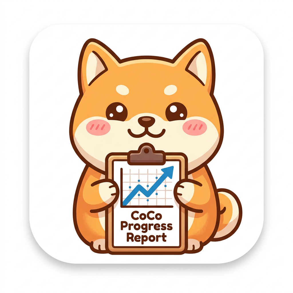 CoCo tracks your progress